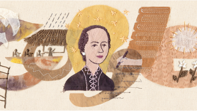 Google Doodle Tampilkan Tokoh Perempuan Bernama Lasminingrat, Siapakah Dia?