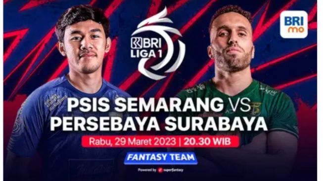 Laga BRI Liga 1 Malam Ini! Berikut Link Streaming PSIS Semarang vs Persebaya Surabaya