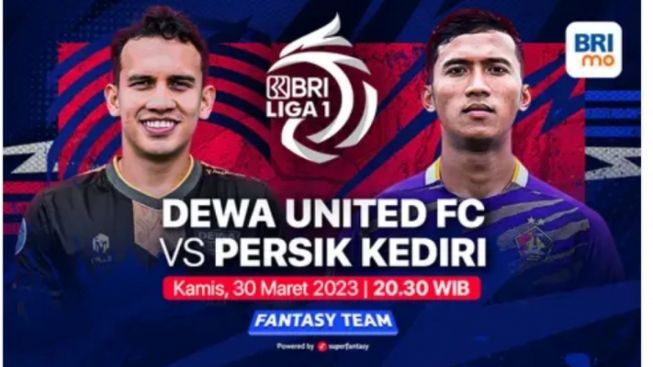BRI Liga 1 Malam Ini! Link Live Streaming Dewa United vs Persik Kediri