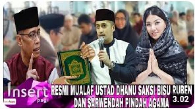 CEK FAKTA: Akhirnya, Ruben Onsu dan Sarwendah Putuskan Jadi Mualaf, Disaksikan Ustad Dhanu?