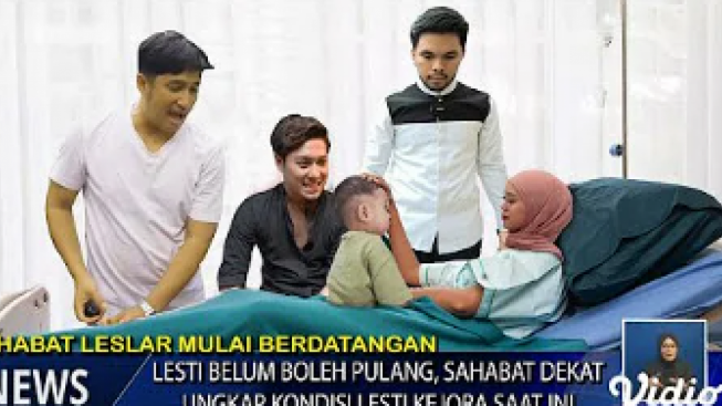 CEK FAKTA, Keadaan Belum Stabil, Lesti Kejora Menangis Haru Saat Dijenguk Sahabat, Irfan Hakim hingga Thariq Halilintar Datang?