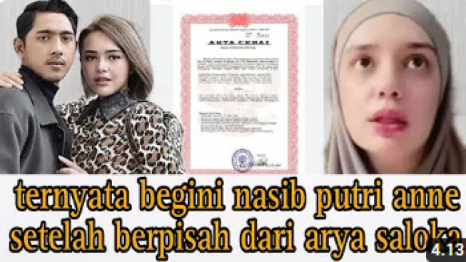CEK FAKTA : Akhirnya Cerai, Begini Nasib Putri Anne Usai Berpisah dengan Arya Saloka Aktor Ikatan Cinta yang Lebih Pilih Amanda Manopo?