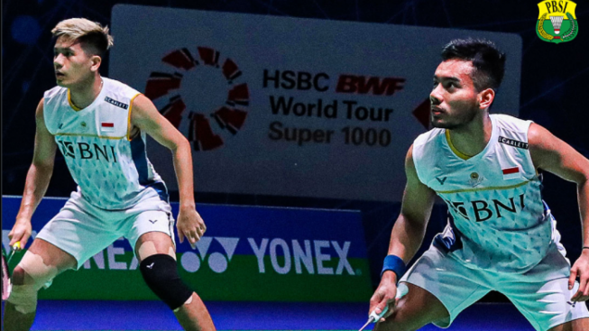 Orleans Masters 2023: Menang Dua Game Langsung atas Wakil Taiwan, Pramudya/Yeremia Mantap Maju ke Babak 16 Besar