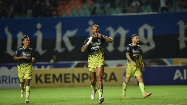 Kata David da Silva usai Dinobatkan sebagai Pencetak Gol Terbanyak Persib dalam Semusim