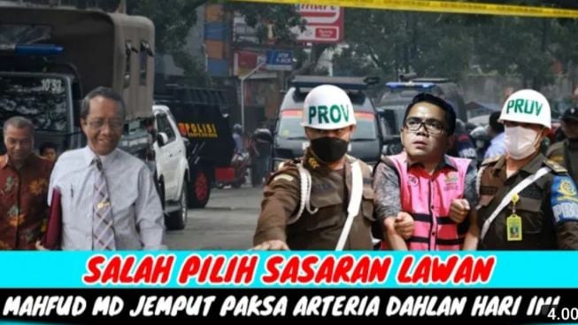 CEK FAKTA: Hari Ini, Arteria Dahlan Dijemput Pasukan Khusus untuk Dijebloskan ke Penjara, Benarkah?