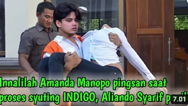 CEK FAKTA : Tiba-Tiba Amanda Manopo Pingsan saat Syuting dengan Aliando Syarief