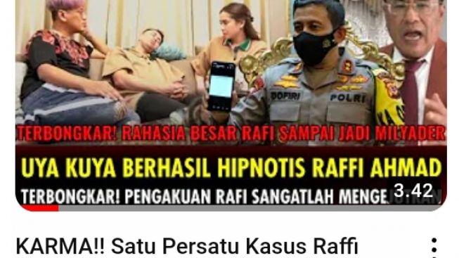 CEK FAKTA: Buntut Pencucian Uang, Kasus Raffi Ahmad Lainnya Terkuak, Benarkah?