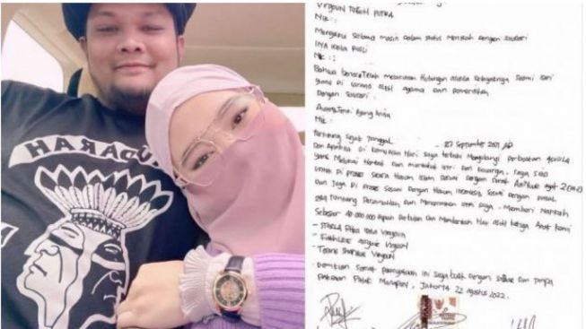 Fakta Mengejutkan Soal Isi Surat Pernyataan Virgoun untuk Inara Rusli, Psikolog: Sisi Logis dan Rasionalnya...