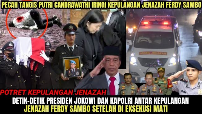 CEK FAKTA: Putri Candrawathi Tangisi Jenazah Ferdy Sambo, Jokowi dan Kapolri Antar Kepulangan