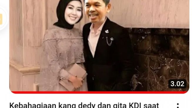 CEK FAKTA: Kebahagiaan Kang Dedi Mulyadi dan Gita KDI Hadiri Undangan Presiden, Benarkah?