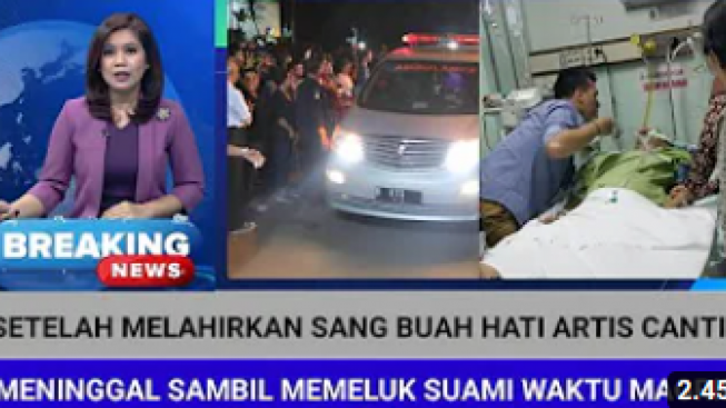 CEK FAKTA: INNALILAHI, setelah Melahirkan Sang Buah Hati Artis Cantik Meninggal sambil Memeluk Suami