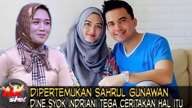 CEK FAKTA: Syok! Dine Mutiara Dipertemukan Sahrul Gunawan ke Mantan Istri yang Ceritakan Hal Tak Menyenangkan