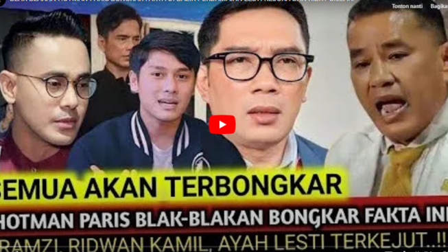 CEK FAKTA: Blak-blakan Hotman Paris Bongkar Fakta Dibalik Perdamaian Lesti Kejora dan Rizky Billar, Ridwan Kamil hingga Ramzi Terkejut