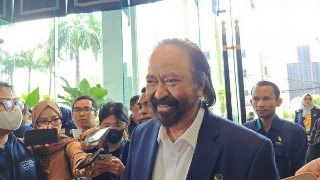 Tak Takut Diperiksa Soal Aliran Dana Kasus Korupsi Johnny G Plate, Surya Paloh: Termasuk Partai Nasdem Ini!