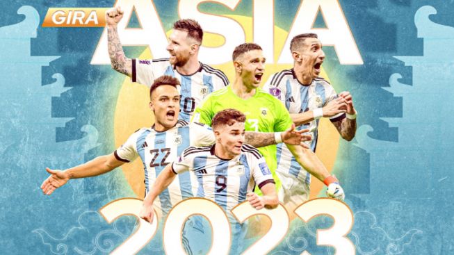 RESMI! Timnas Indonesia vs Argentina, Laga Digelar 19 Juni 2023