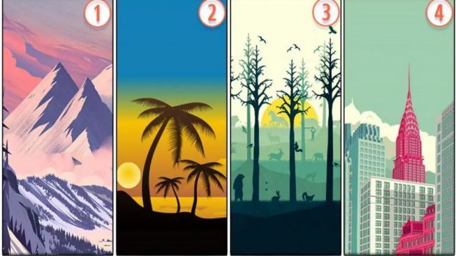 Tes Karakter: Ayo Pilih Satu Gambar Paling Menarik untuk Lihat Kepribadian Seseorang, Apakah Optimis atau Tertutup?