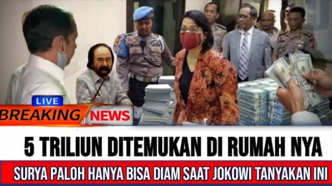 Cek Fakta: Benarkah Surya Paloh Terlibat Kasus Korupsi BTS, Ditemukan Uang Rp5 Triliun di Rumahnya?