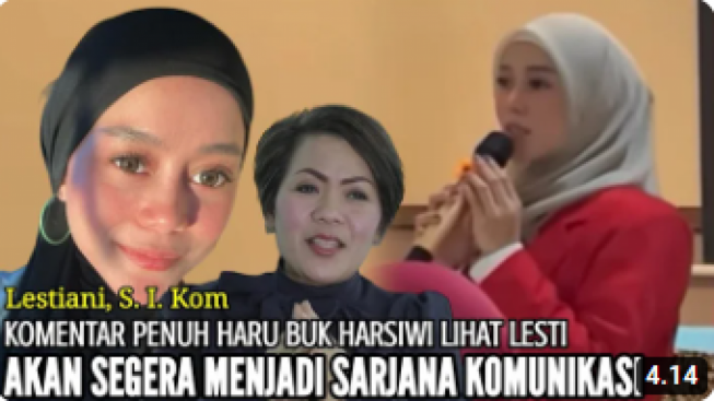 CEK FAKTA: Lesti Kejora Akan Jadi Sarjana di Universitas Mercu Buana Jakarta, Segera Jadi Komisaris Indosiar, Ini Kata Harsiwi Achmad
