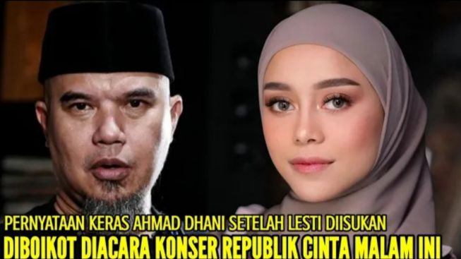 Lesti Kejora Diisukan Diboikot di Acara Konser Republik Cinta, Ahmad Dhani Beri Pernyataan Keras, Cek Faktanya!