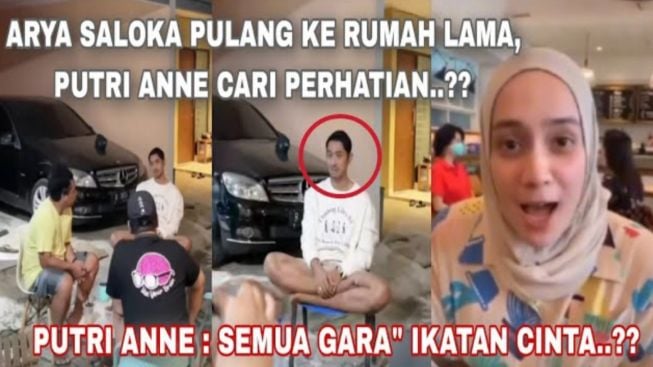 CEK FAKTA: Arya Saloka Pulang ke Rumah Lama, Putri Anne Justru Sibuk Cari Perhatian, Benarkah?