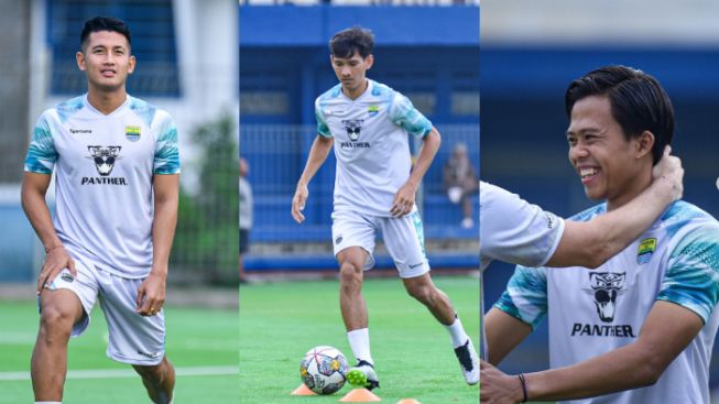 Tiga Pemain Baru Persib Bandung Tampil di Sesi Latihan Perdana, Begini Kata Luis Milla