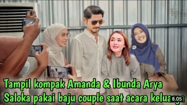 CEK FAKTA: Hari Ini, Amanda Manopo dan Ibunda Arya Saloka Tampak Kompak Pakai Baju Couple Saat Acara Keluarga