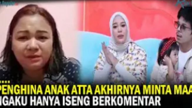 Penghina Ameena Putri Atta Halilintar dan Aurel Hermansyah Nangis Minta Maaf, Ngaku Cuma Iseng Tulis Komentar