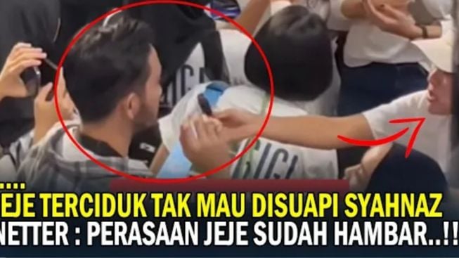 HEBOH! Sikap Jeje yang Ogah Disuapi Syahnaz Sadiqah Jadi Sorotan, Netizen: Rasa Sayangnya Udah Berubah