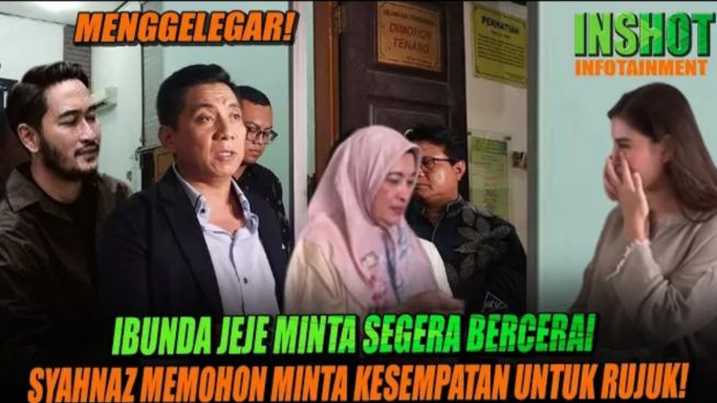 Ibunda Jeje Govinda Minta Segera Ceraikan Syahnaz, Adik Raffi Ahmad Mohon-mohon Minta Kesempatan, Cek Faktanya!