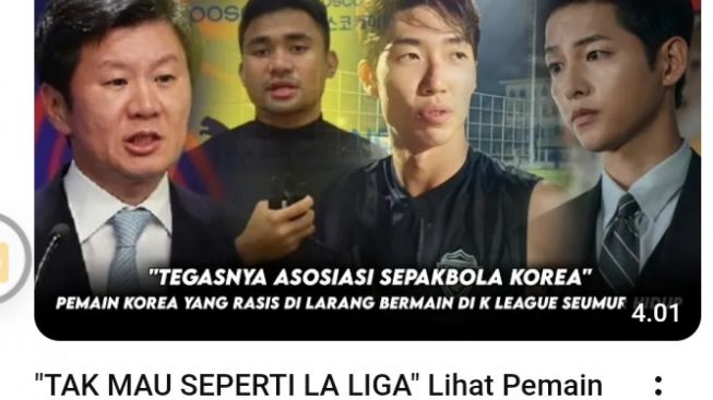 CEK FAKTA: Pemain Korea yang Rasis ke Asnawi Mangkualam Seketika Kariernya Hancur, Benarkah?