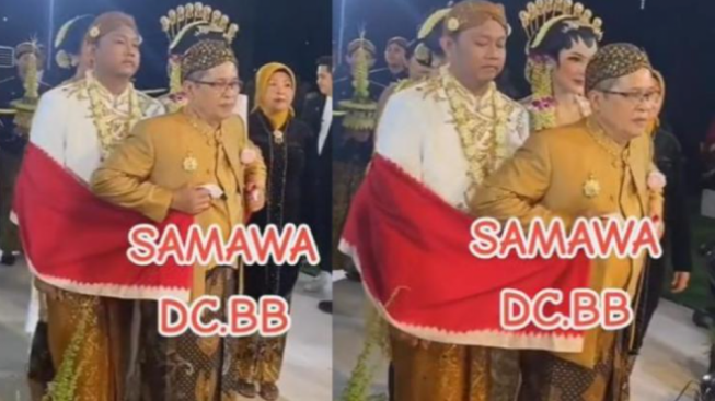 Bella Bonita Hamil Duluan? Ekspresi Denny Caknan hingga Kembar Mayang Jadi Sorotan: pengantinnya lagi. . .