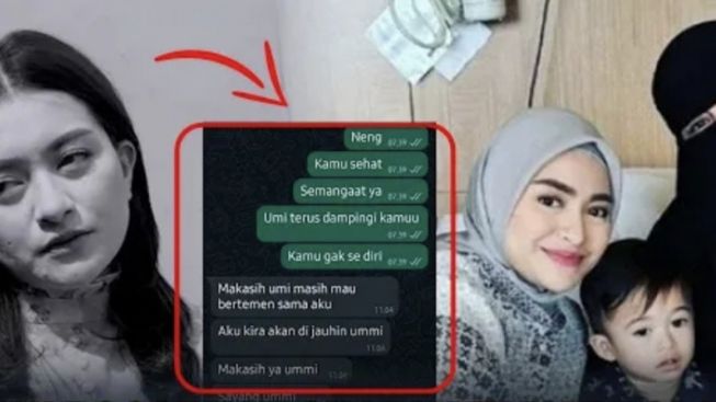 Begini Isi Chat Nathalie Holscher ke Umi Pipik Usai Putuskan Lepas Hijab, Mantan Istri Sule: Aku Kira akan Dijauhi...