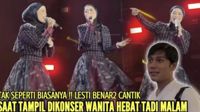 Rizky Billar Klepek-klepek Lihat Kecantikan Lesti Kejora Saat Tampil di Konser Wanita Hebat, Tak seperti Biasanya!