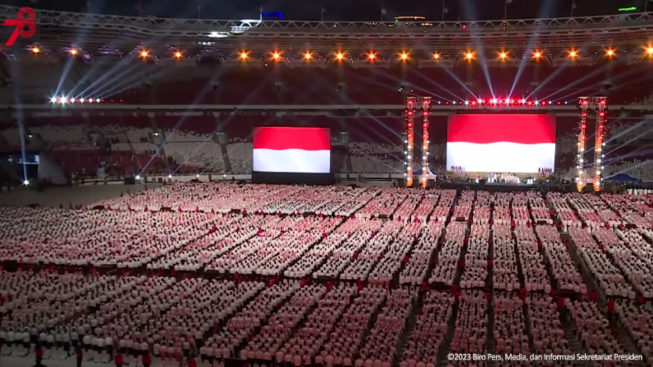 Kembali Pecahkan Rekor Pergelaran Angklung Terbesar di Dunia, jadi Persembahan untuk HUT ke-78 RI