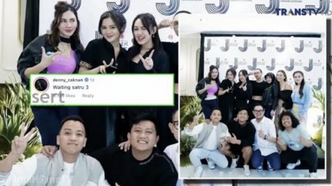 Happy Asmara Bertemu dengan Denny Caknan, Ekspresi Bella Bonita Jadi Sorotan, Cemburu?