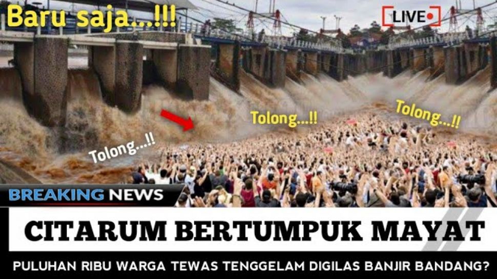 CEK FAKTA: Bandung Alami Banjir Bandang Sungai Citarum, Banyak Korban ...