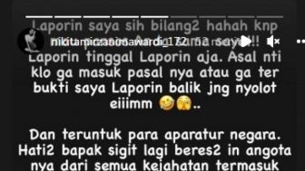 Nikita Mirzani Dilaporkan Oleh Shandy Purnamasari Atas Dugaan Pencemaran Nama Baik, Hingga Sindir Bareskrim yang Urusi Kasus Recehan