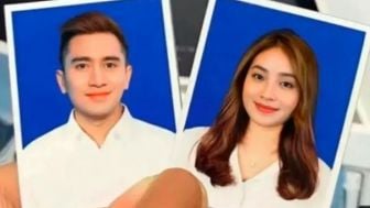 VIRAL! Verrel dan Natasha Wilona Menikah, Bacground Biru Bukti Cinta Suci