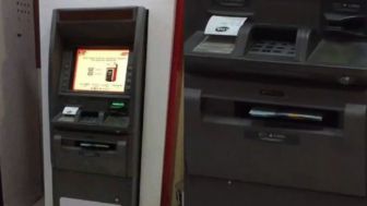 ATM di Mini Market Bypass Krian Dibobol, Uang Ratusan Juta Raib Digondol Maling