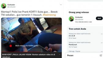 Deddy Corbuzier Komentari Baim Wong Soal Prank KDRT : Merendahkan Polisi