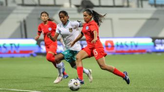 Timnas Putri Indonesia Menang Tipis 2-1 atas Singapura