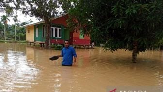 Terkena Banjir, Puluhan Warga di Aceh Timur Mengungsi