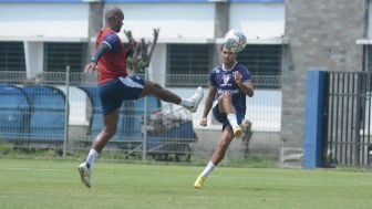 Persib Bandung Terus Tingkatkan Intensitas Latihan