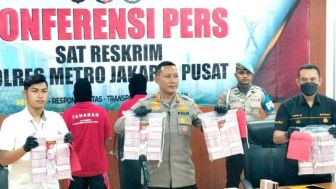 Polisi amankan dua orang tersangka terkait kasus pengedaran uang palsu