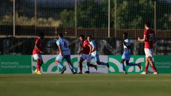 Kian Meningkat, Timnas U-20 Tahan Imbang Malaga pada Laga Uji Coba