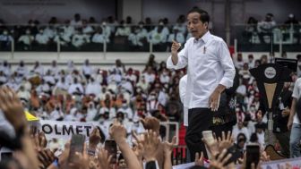 Hati-Hati! Ini Pesan Presiden dalam acara Silaturahmi Akbar bersama Relawan Jokowi di GBK