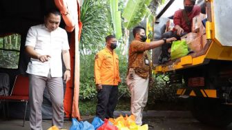 Sesuai Permintaan, Surabaya Kirim 1.000 Paket Sembako untuk Korban Gempa Cianjur