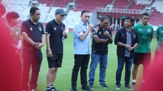 Ketum PSSI Motivasi Skuad Garuda di SUGBK