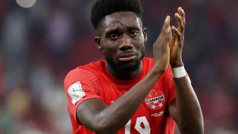 Alphonso Davies Dinobatkan sebagai Pemain Terbaik Kanada Tahun Ini