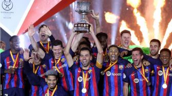 Fakta Menarik Final Piala Super Spanyol, Barcelona Keluar Sebagai Juara